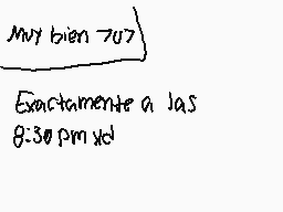 Drawn comment by ShinyCris★