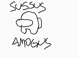 Drawn comment by Child
"SUSUSUS AMONGUS"