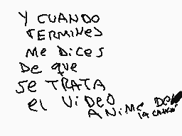 Drawn comment by VENIX;U