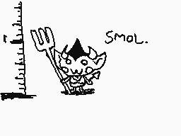 Drawn comment by Saltine I
"SML."