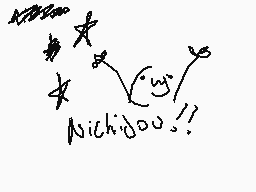 Drawn comment by EdgyEgg
"Nichidoo!!"