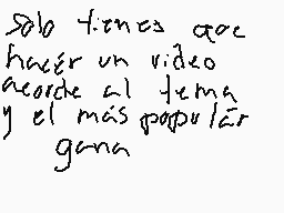 Drawn comment by Alíah