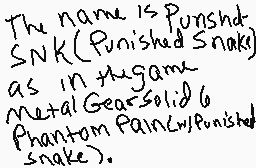 Drawn comment by PunshdSnak