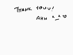 Drawn comment by Eden
"THANK YOUU! AHH ^_^"