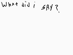 Drawn comment by PAC-MAN○-○