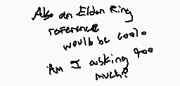 Drawn comment by Elixir