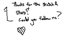 Drawn comment by Elixir
"Thanks for the sketch & stats? Could you follow me?"