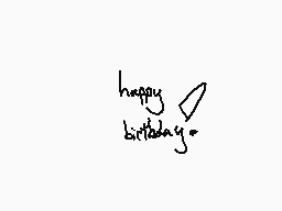 Drawn comment by Elixir
"happy birthday"