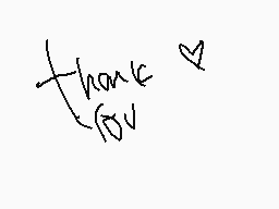 Drawn comment by sakki
"thank you"