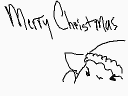 Drawn comment by ●MoonLight
"Merry Christmas"