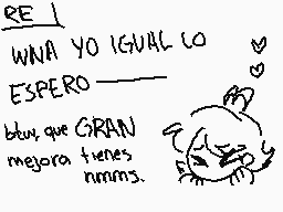 Drawn comment by WinterBear