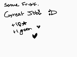Drawn comment by KodaHowl
"Some Finish. Great Job! +10* +1 green"