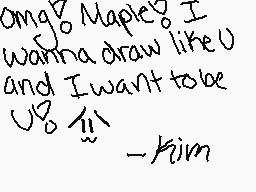 Drawn comment by KIMYONA©ツツ