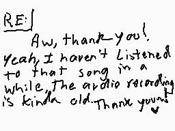 Drawn comment by Kaiser