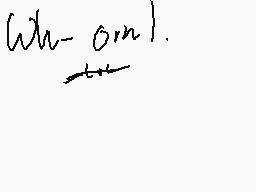 Drawn comment by ladybugamr