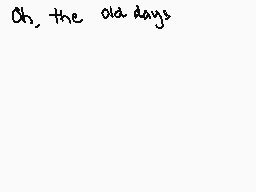 Drawn comment by ScuteMod