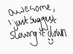 Drawn comment by Ciara