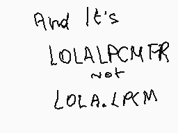 Drawn comment by Lola.lpcm
