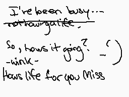 Drawn comment by CrazyClown