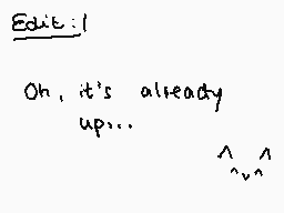 Drawn comment by Peach08