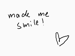 Drawn comment by Joshi:)
"made me smile!"