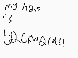 Drawn comment by Izzie