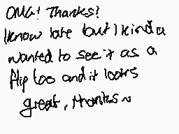 Drawn comment by K!」」£RフフÓ