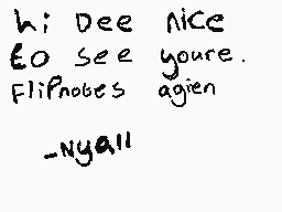 Drawn comment by NYALL