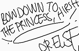 ζωγραφισμενο σχολιο του χρηστη princessme