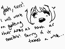 Drawn comment by Mars