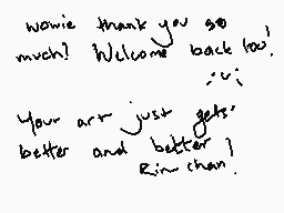 Drawn comment by Mars