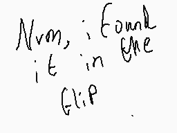 Drawn comment by ⓇISSⓎ
"Nvm, I found it in the Glimpse."