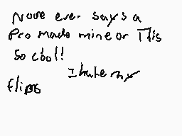 Drawn comment by THⓇ3Ⓐ〒