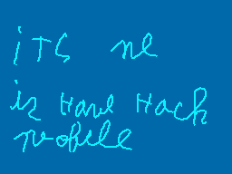 Drawn comment by david