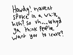 Drawn comment by wispy