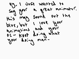 Drawn comment by wispy