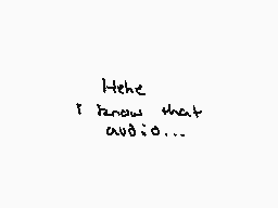 Drawn comment by Mr.Ⓑro