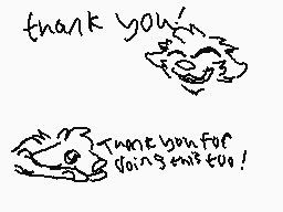 Drawn comment by Blood wolf