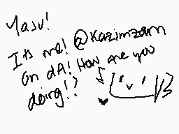 Drawn comment by デルヌ