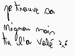 Drawn comment by ∴…※Naël※…∴