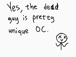 Drawn comment by George