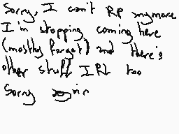 Drawn comment by Rose-Ombre