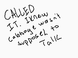 Drawn comment by Trüli