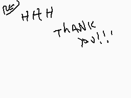 Drawn comment by Static TV
"THANKS"