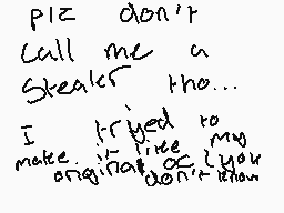 Drawn comment by ♥Luna♥