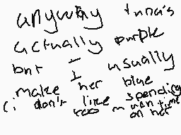 Drawn comment by ♥Luna♥