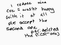 Drawn comment by creamy 0✕0