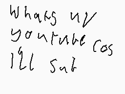 Drawn comment by ash_guy
"What's up YouTube cos 1996 Sat"