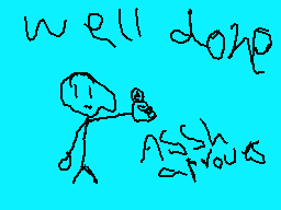 Drawn comment by Ash-guy
"well done asshole"