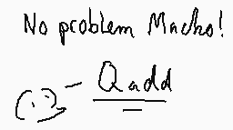 Drawn comment by QⒶdd